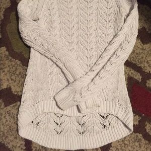 Heavy cozy white sweater